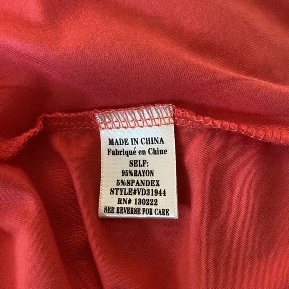 NWT Very J Small Midi Dress Cut Outs on Neckline Spaghetti Strap Stretch - Picture 6 of 7